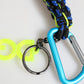 Dolce & Gabbana Multicolor Leather Tape String DG Logo Keychain Keyring