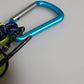 Dolce & Gabbana Multicolor Polyester Tape String DG Logo Keychain Keyring