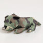 Dolce & Gabbana Camouflage Multicolor Animal Silhouette Keychain Keyring