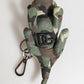 Dolce & Gabbana Camouflage Multicolor Animal Silhouette Keychain Keyring