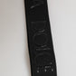 Dolce & Gabbana Black Polyester Stretch Rubberised DG Logo Men Keychain