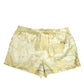 Dolce & Gabbana Yellow World Map Polyester Elastic Waistband Swimwear