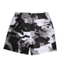 Dolce & Gabbana Black White Camouflage DG Logo Men Swimwear