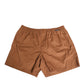Dolce & Gabbana Brown Cotton Boxer Waistband Short Swimwear