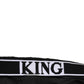 Dolce & Gabbana Black Nylon KING Sideband Men Boxer Shorts Swimwear
