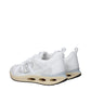 Valentino Garavani White Fabric Athletic Sneakers