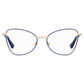 Moschino Blue Metal Glasses (Frames)