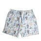 Dolce & Gabbana Blue Seashell Print Nylon Men Shorts Swimwear