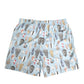 Dolce & Gabbana Blue Seashell Print Nylon Men Shorts Swimwear