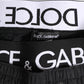 Dolce & Gabbana Black Drawstring Beachwear Men Shorts Swimwear
