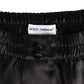 Dolce & Gabbana Black Silk Satin Elastic Men Boxer Short Swimwear