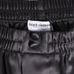 Dolce & Gabbana Black Satin Silk Elastic Men Boxer Short Swimwear Mens Swim