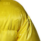 Dolce & Gabbana Yellow Nylon Logo Puffer Bomber Men Jacket