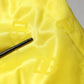 Dolce & Gabbana Yellow Nylon Logo Puffer Bomber Men Jacket