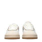Fendi White Leather Low Top Sneakers