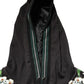 Dolce & Gabbana KING Black Orchid Floral Crown Logo Hoodie Sweater