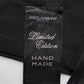 Dolce & Gabbana Black Cotton Sleeveless Tank Top DG Logo Men T-shirt