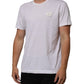 Dolce & Gabbana White Cotton Logo Patch Crew Neck Men T-shirt