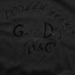 Dolce & Gabbana Black Cotton Velvet Logo Print Men T-shirt