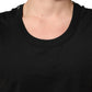 Dolce & Gabbana Black Cotton Sleeveless Underwear Men Tank Top