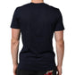 Dolce & Gabbana Dark Blue Cotton DG Logo Print Men’s Top T-shirt Mens T-Shirt