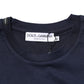 Dolce & Gabbana Dark Blue Cotton DG Logo Print Men’s Top T-shirt Mens T-Shirt