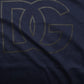 Dolce & Gabbana Dark Blue Cotton DG Logo Print Men’s Top T-shirt Mens T-Shirt
