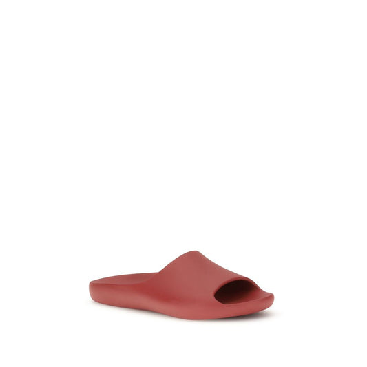The Row Red Rubber Slippers