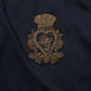 Dolce & Gabbana Navy Blue Cotton Crown Crest Logo Men T-Shirt Mens T-Shirt