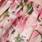 Dolce & Gabbana Pink Floral Lily Print Midi Sleeveless Dress