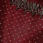 Dolce & Gabbana Burgundy Silk Beaded Evening Gown Dress
