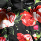 Dolce & Gabbana Black Floral Fiori Pittorici Bodycon Dress