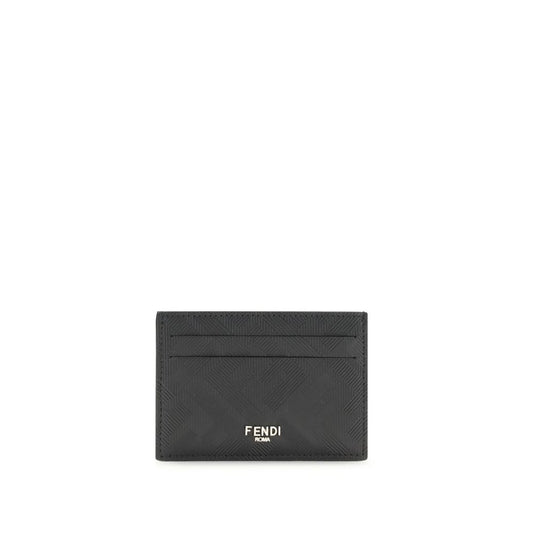 Fendi Slim Shadow Card Holder Mens Wallet