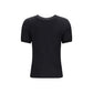 Dolce & Gabbana Black Cotton T-Shirt