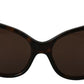 Dolce & Gabbana DG4337 Dark Havana Cat Eye Women Eyewear Sunglasses