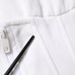 Dolce & Gabbana White Corset Stretch Cotton Top T-shirt