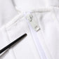 Dolce & Gabbana White Corset Stretch Cotton Top T-shirt