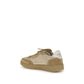Axel Arigato Beige Leather Low Top Sneakers