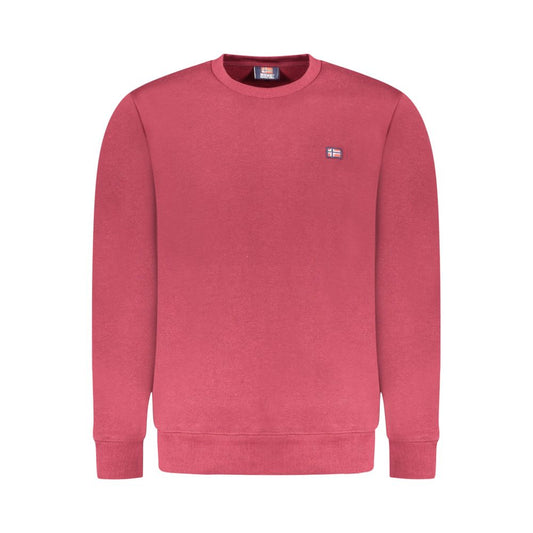 Norway 1963 Red Cotton Men Sweater Mens Sweater