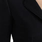 Dolce & Gabbana Black Wool Single Breasted Cropped Jacket