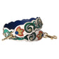 Dolce & Gabbana White Leather Handbag Belt Accessory Shoulder Strap