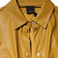 PINKO Polyester Belted Shirt Midi Long Sleeve Yellow Mustard
