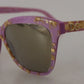 Dolce & Gabbana DG4251 Violet Full Rim Rectangle Frame Shades Sunglasses