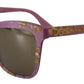 Dolce & Gabbana DG4251 Violet Full Rim Rectangle Frame Shades Sunglasses
