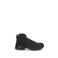 ROA Black Leather Lace-Up Boots