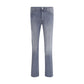 Jacob Cohen Gray Cotton Slim Fit Jeans