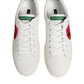 Dolce & Gabbana White Leather Rose Embroidery Low-Top  Shoes