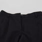 Dolce & Gabbana Black High Waist Skinny Trouser STAFF Pants