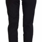 Dolce & Gabbana Black High Waist Skinny Trouser STAFF Pants