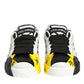 Dolce & Gabbana Multicolor Lettering Portofino Sneakers Shoes
